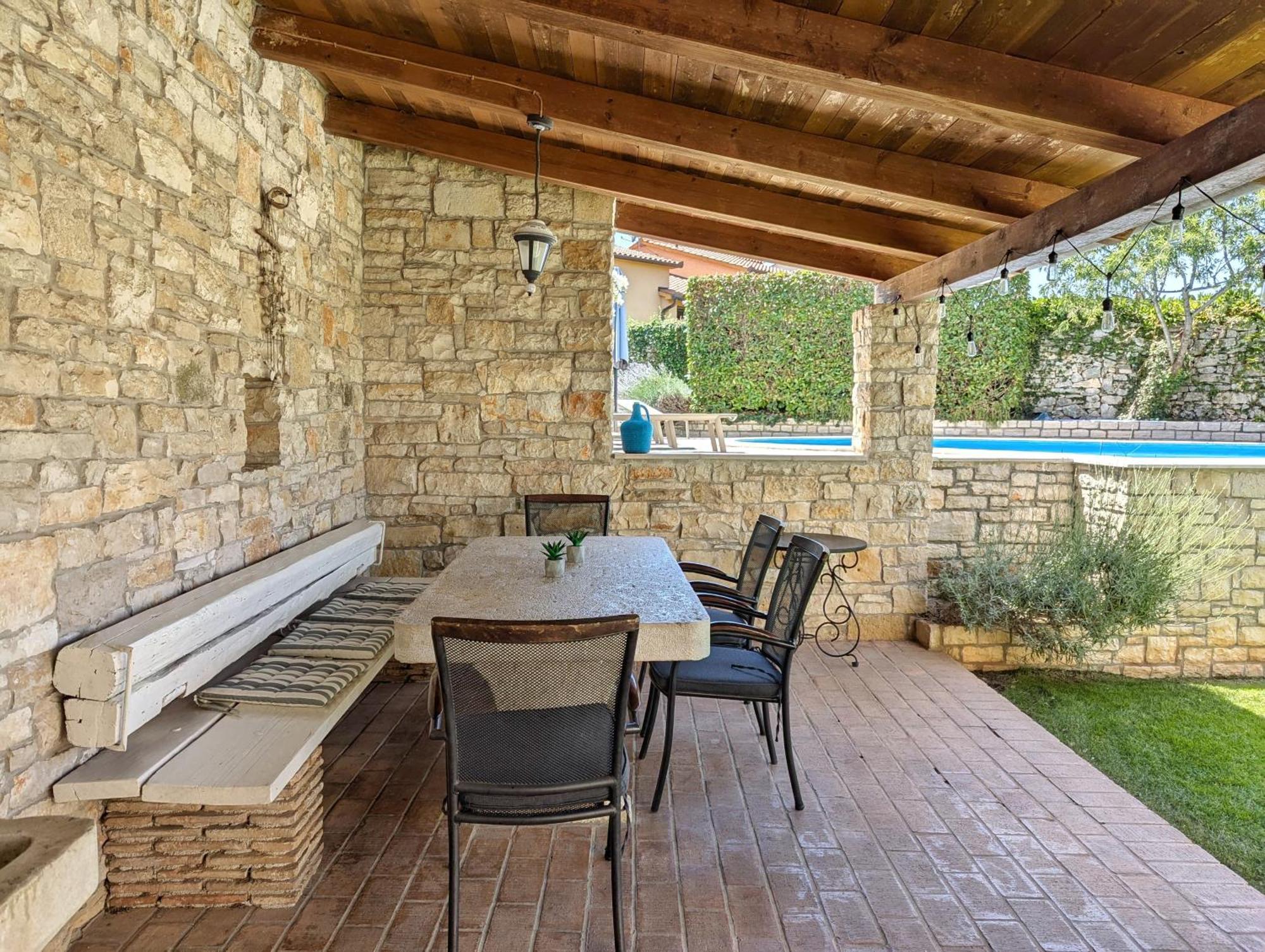 Villa Lucija Rovinjsko Selo Esterno foto